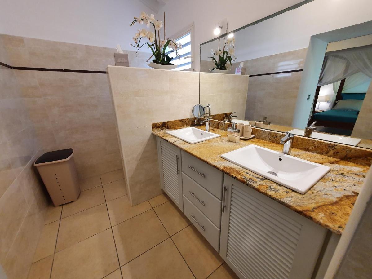 Villa Deluxe L'Hacienda Villa Vue Mer 180 Piscine Jacuzzi Proche Plage Marina Golf Pointe Des Chateaux Et Casino Jardin Clos Voyage Durable 생프랑수아 외부 사진