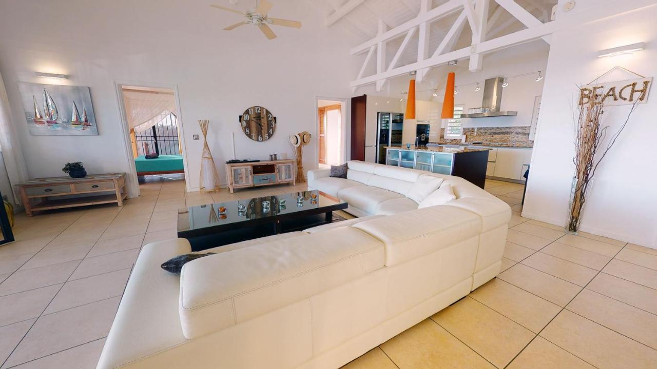 Villa Deluxe L'Hacienda Villa Vue Mer 180 Piscine Jacuzzi Proche Plage Marina Golf Pointe Des Chateaux Et Casino Jardin Clos Voyage Durable 생프랑수아 외부 사진