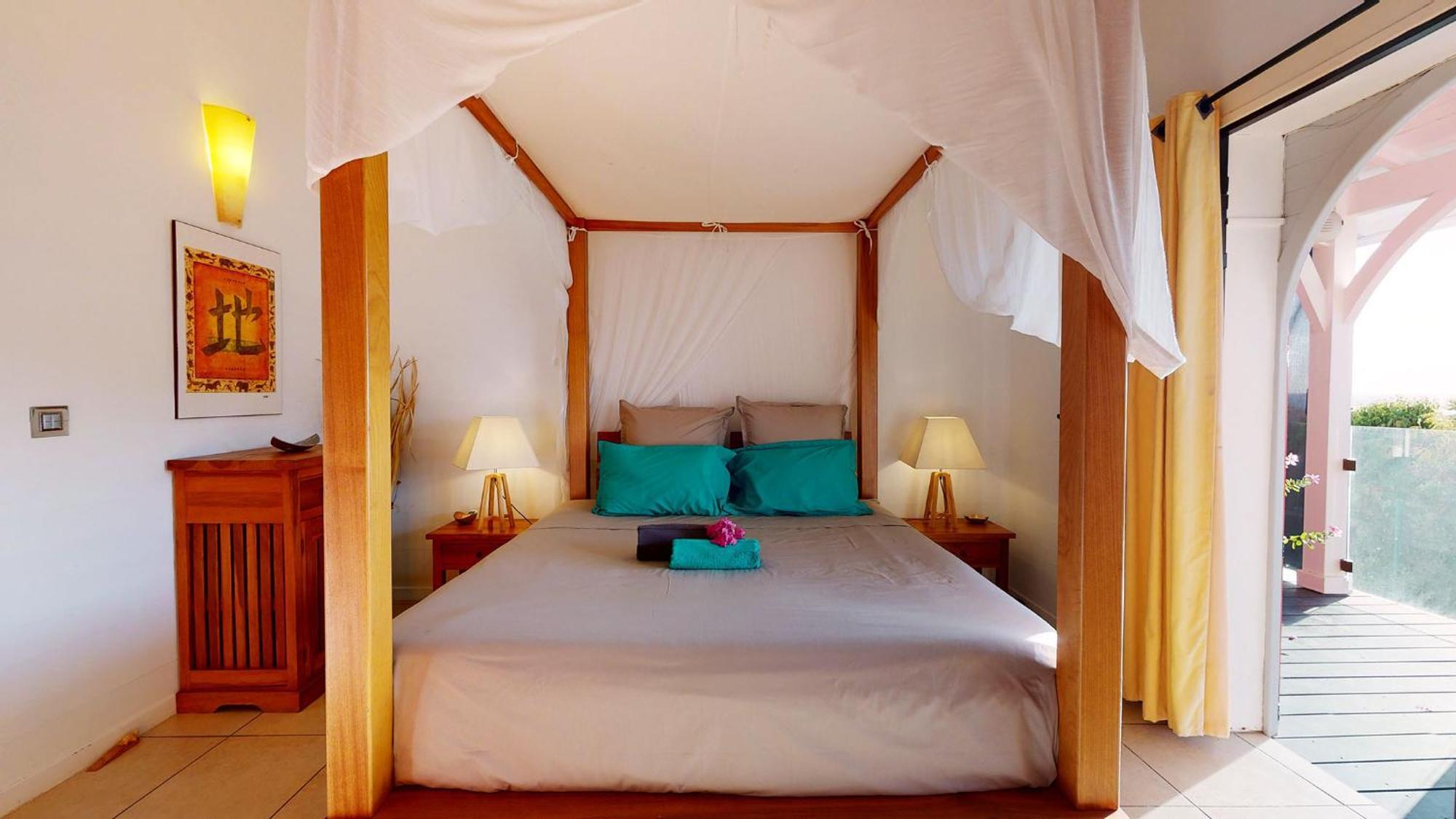 Villa Deluxe L'Hacienda Villa Vue Mer 180 Piscine Jacuzzi Proche Plage Marina Golf Pointe Des Chateaux Et Casino Jardin Clos Voyage Durable 생프랑수아 객실 사진