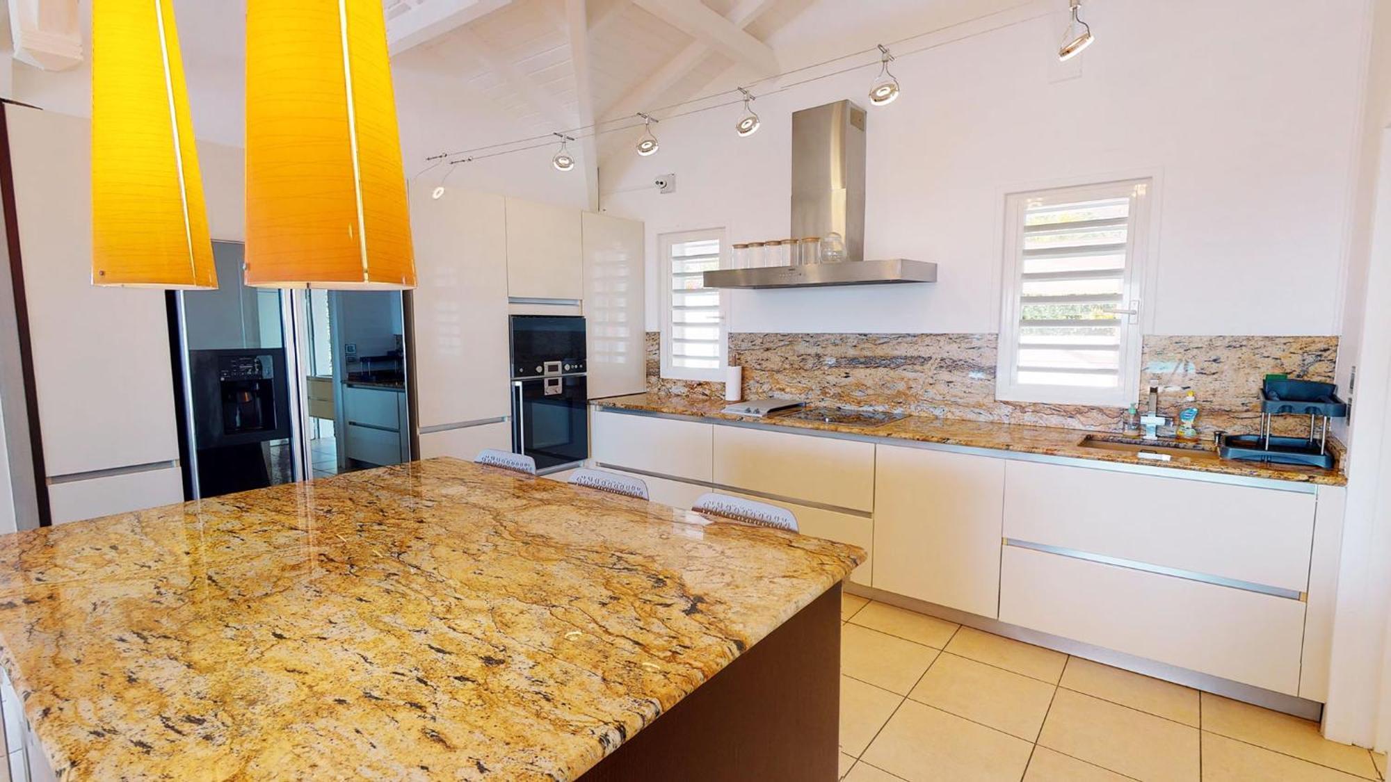 Villa Deluxe L'Hacienda Villa Vue Mer 180 Piscine Jacuzzi Proche Plage Marina Golf Pointe Des Chateaux Et Casino Jardin Clos Voyage Durable 생프랑수아 객실 사진