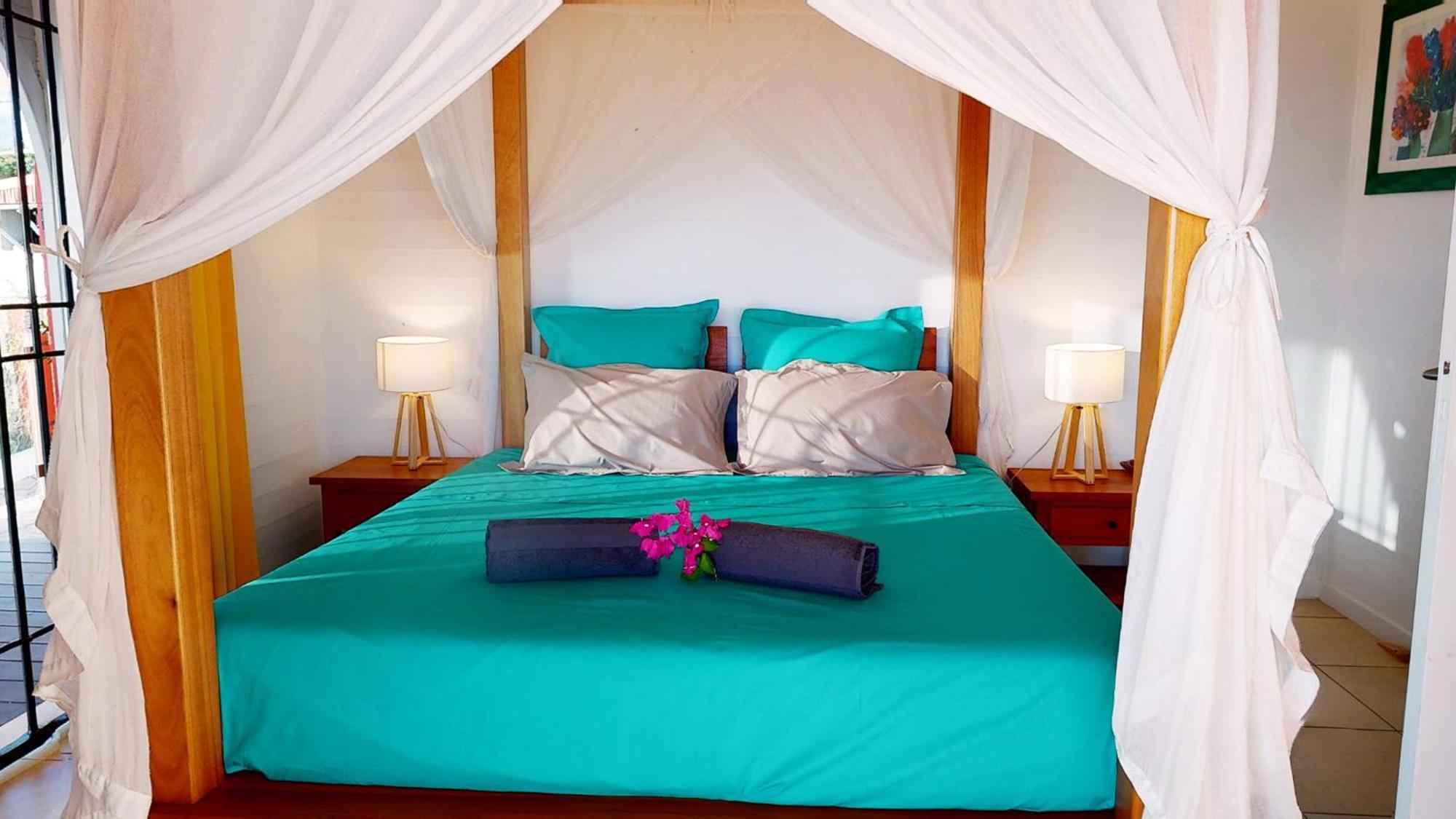 Villa Deluxe L'Hacienda Villa Vue Mer 180 Piscine Jacuzzi Proche Plage Marina Golf Pointe Des Chateaux Et Casino Jardin Clos Voyage Durable 생프랑수아 객실 사진