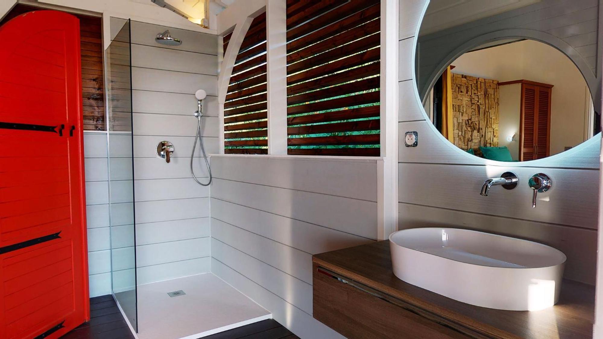 Villa Deluxe L'Hacienda Villa Vue Mer 180 Piscine Jacuzzi Proche Plage Marina Golf Pointe Des Chateaux Et Casino Jardin Clos Voyage Durable 생프랑수아 객실 사진