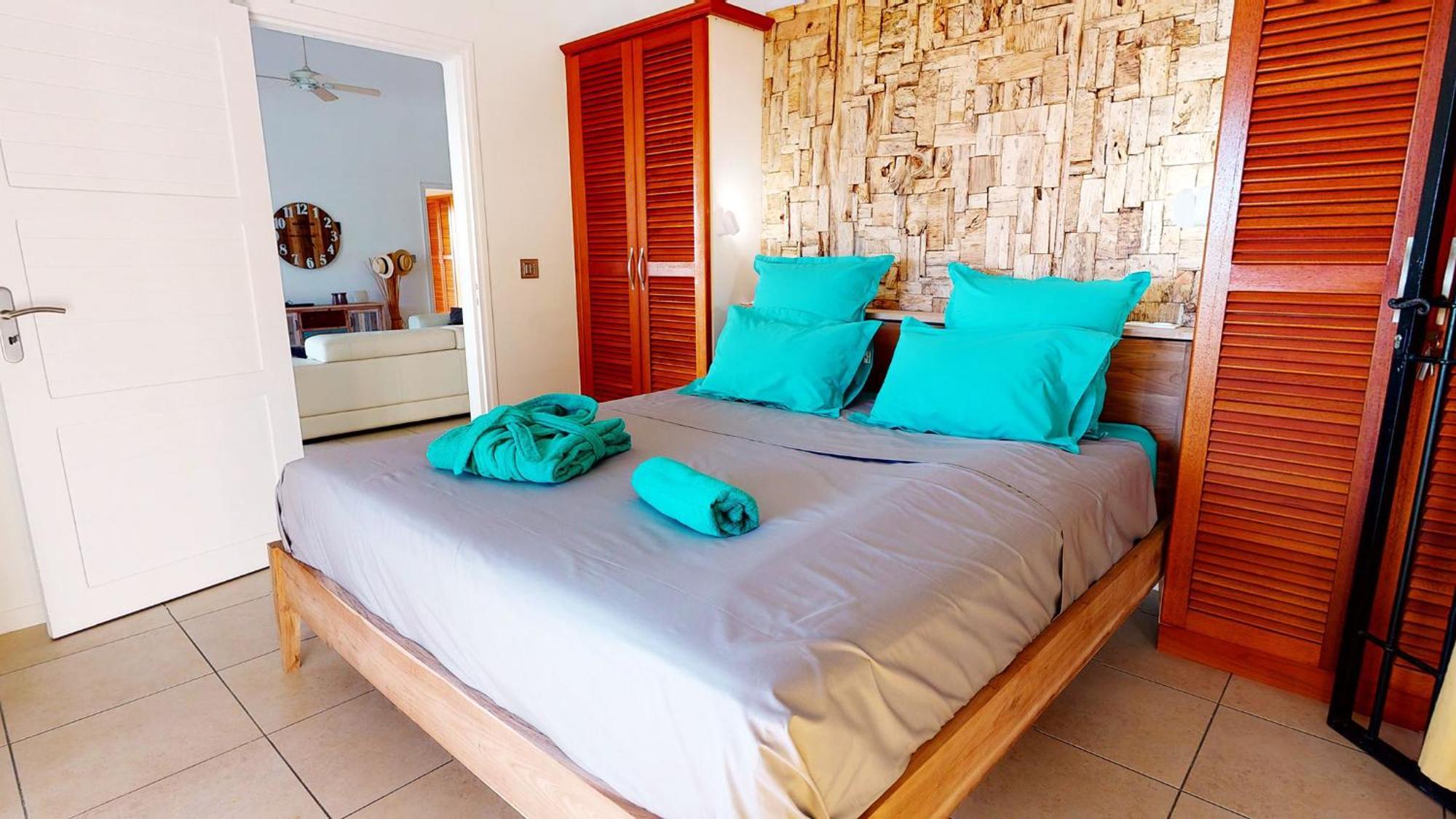 Villa Deluxe L'Hacienda Villa Vue Mer 180 Piscine Jacuzzi Proche Plage Marina Golf Pointe Des Chateaux Et Casino Jardin Clos Voyage Durable 생프랑수아 객실 사진