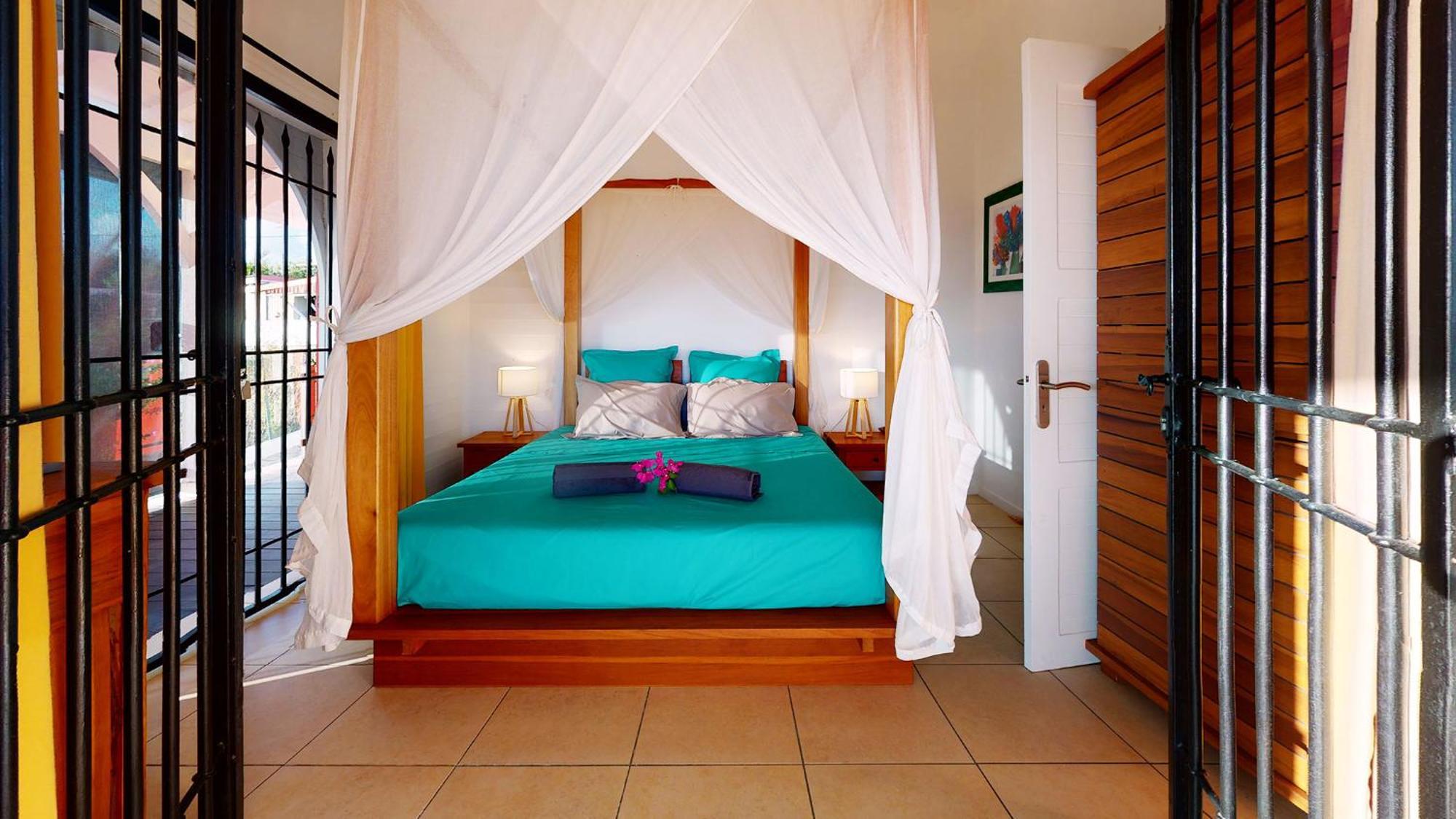 Villa Deluxe L'Hacienda Villa Vue Mer 180 Piscine Jacuzzi Proche Plage Marina Golf Pointe Des Chateaux Et Casino Jardin Clos Voyage Durable 생프랑수아 객실 사진